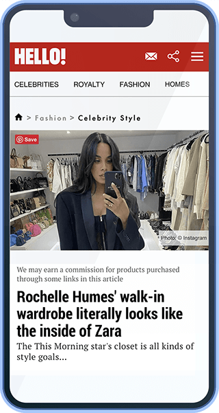 Rochelle Humes - Glam Room - Hello! magazine