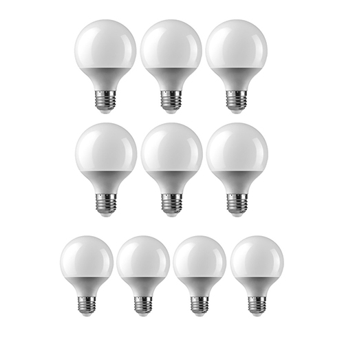 Set of 10x E27 4W 24V dimmable 80mm LED bulb
