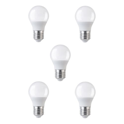 Set of 5x E27 3W 24V dimmable 50mm LED bulbs
