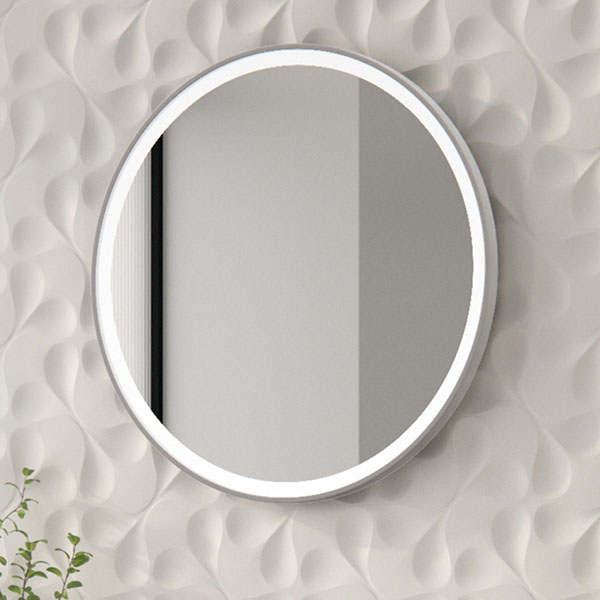 Ronja White Frame Slim Edge Mirror