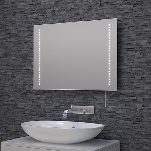 Battery Operated Led Bathroom Mirrors, Battery Operated Bathroom Light Up Mirror
