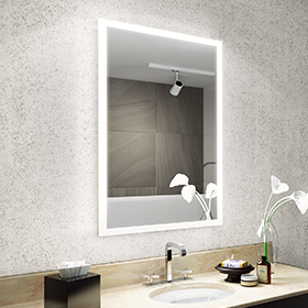 Led Backlit Bathroom Mirrors Bathroom Cabinets Illuminated Mirrors