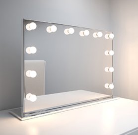 Hollywood Mirror Makeup Vanity Mirrors With Lights Illuminated Mirrors