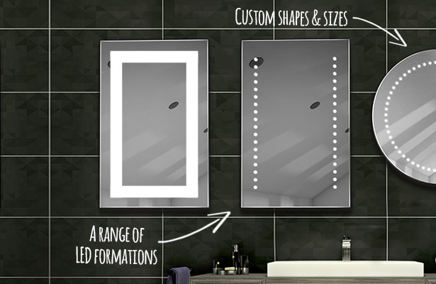 Bespoke Bathroom Mirrors, Make Your Own Led Bathroom Mirror